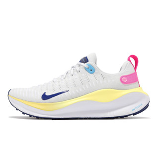 Nike 慢跑鞋 Wmns ReactX Infinity Run 4 白 粉紅 黃 女鞋 ACS DR2670-009