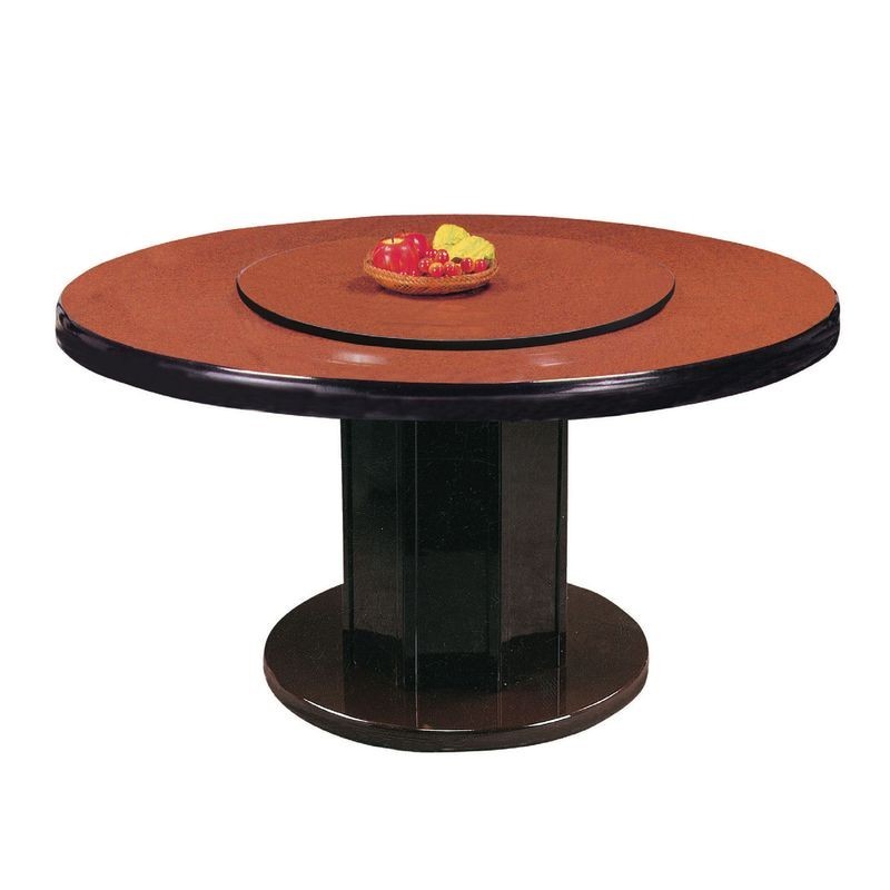 【DB353-7】4尺紅寶石圓桌(圓皿腳)(東部及桃園以南請另詢運費)