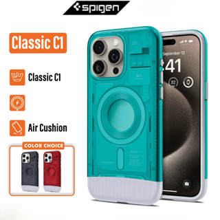 Spigen Classic C1 Magsafe蘋果手機殼 iPhone 13/14/15 Pro Max防震