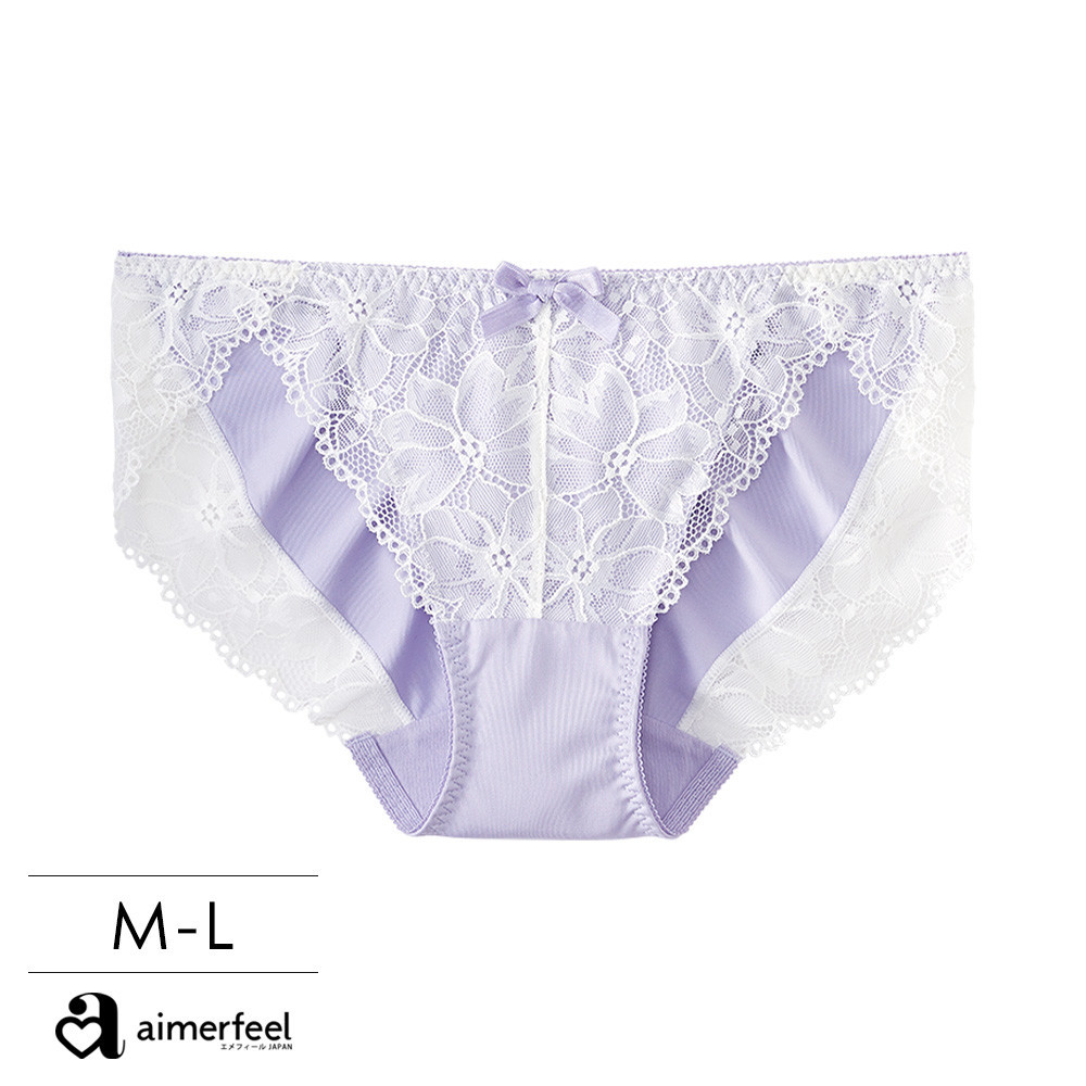 淑女Mix&Match 三角內褲-淡紫色-959021-PU2