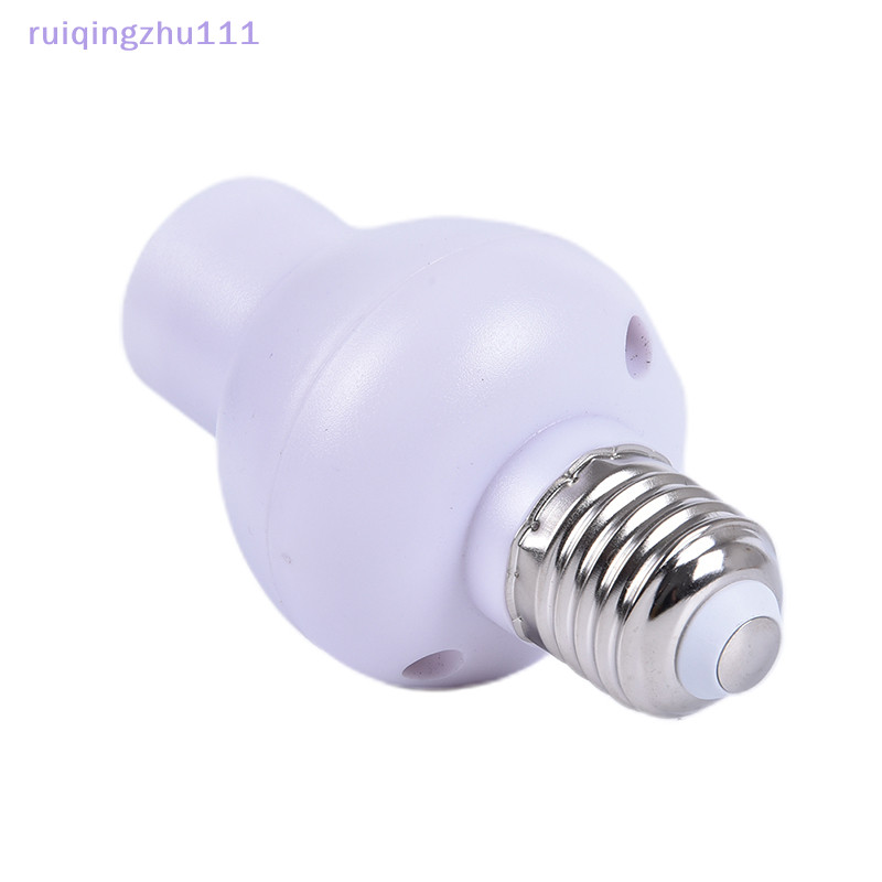 【ruiqingzhu】聲光感應控制燈座E27螺絲燈座帽插座開關【TW】