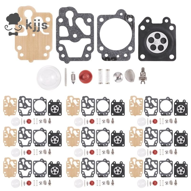 10 套化油器維修套件,適用於 40-5 44-5 32 34 26 割灌機割草機更換零件