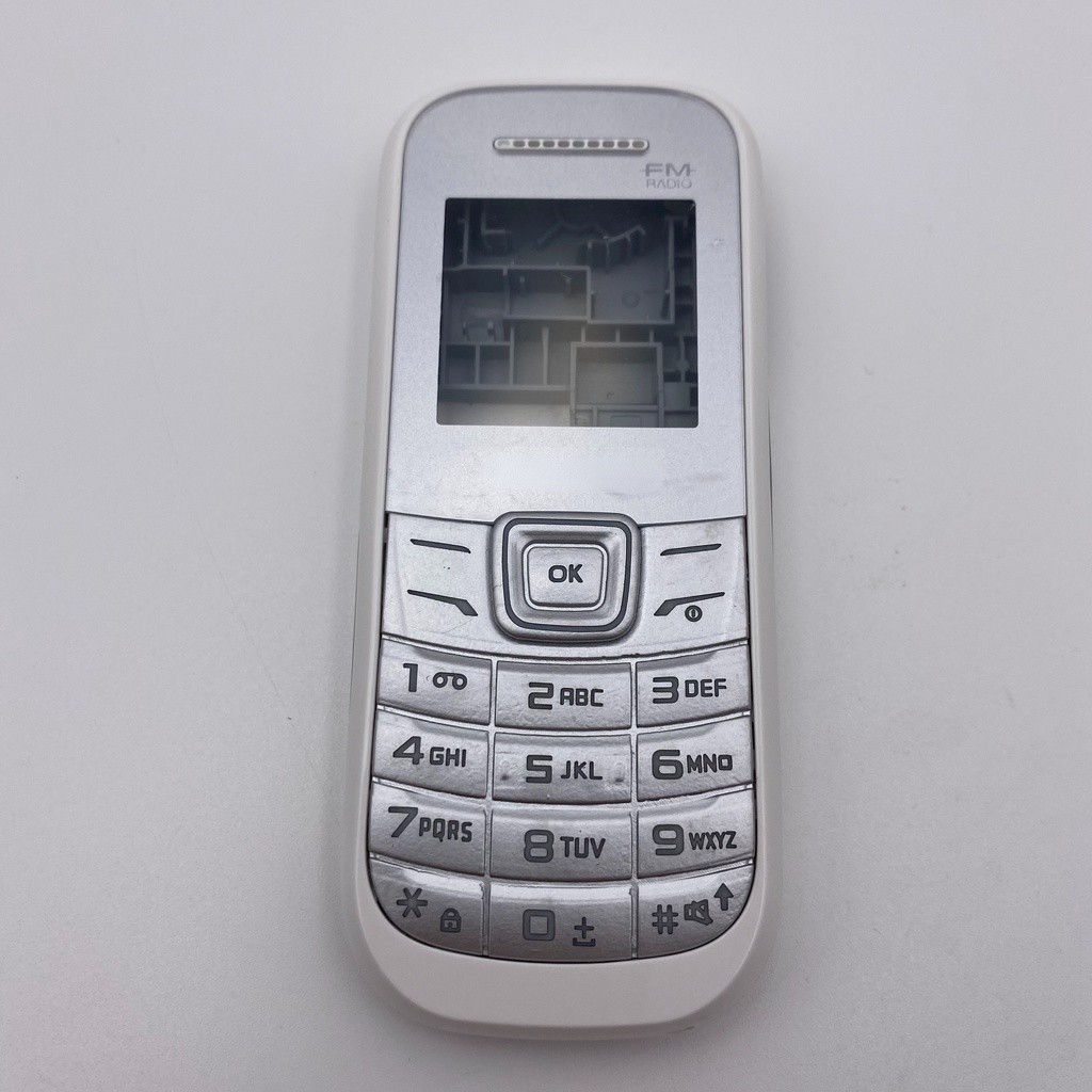 SAMSUNG 適用於三星 Galaxy E1200 GT-E1200 E1205 的全手機外殼保護套 + 英文鍵盤維修