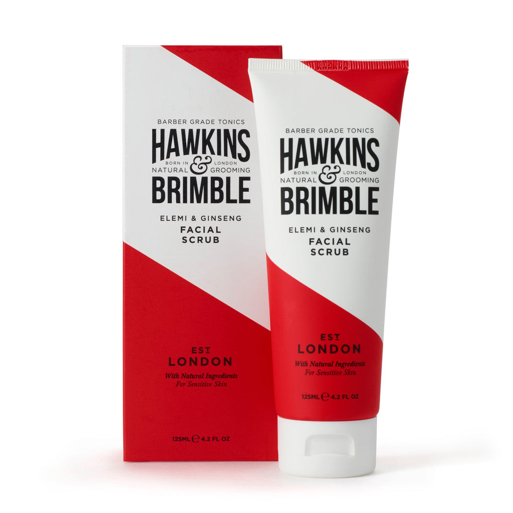 【Hawkins & Brimble】英國霍金斯｜臉部深層去角質磨砂膏 125ml 【舊包裝】
