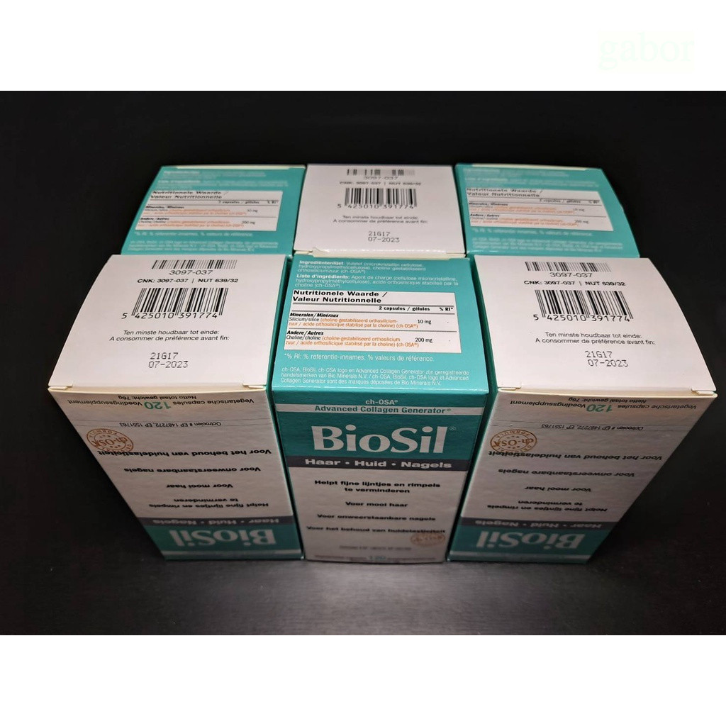 BioSil 素食 矽 肌膚 皺紋 頭髮 指甲 120粒 膠原蛋白 生成 機轉 手工眼鏡 太陽眼鏡 全視線 變色鏡片 贈