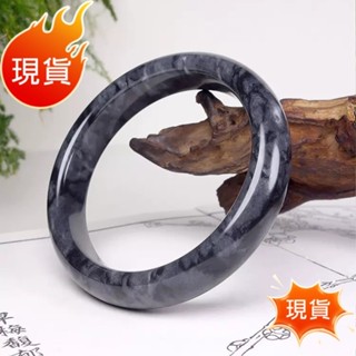 免運🔥超火爆🔥玉鐲天然黑青花手鐲新款玉鐲水墨丹青手鐲會銷禮品💕💕💕💕💕