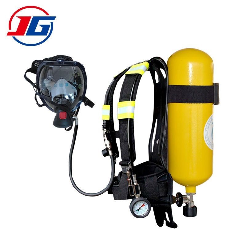 正壓式消防空氣呼吸器RHZK6.0/30自給式便攜式單人6L鋼瓶氧氣面罩 UTSP