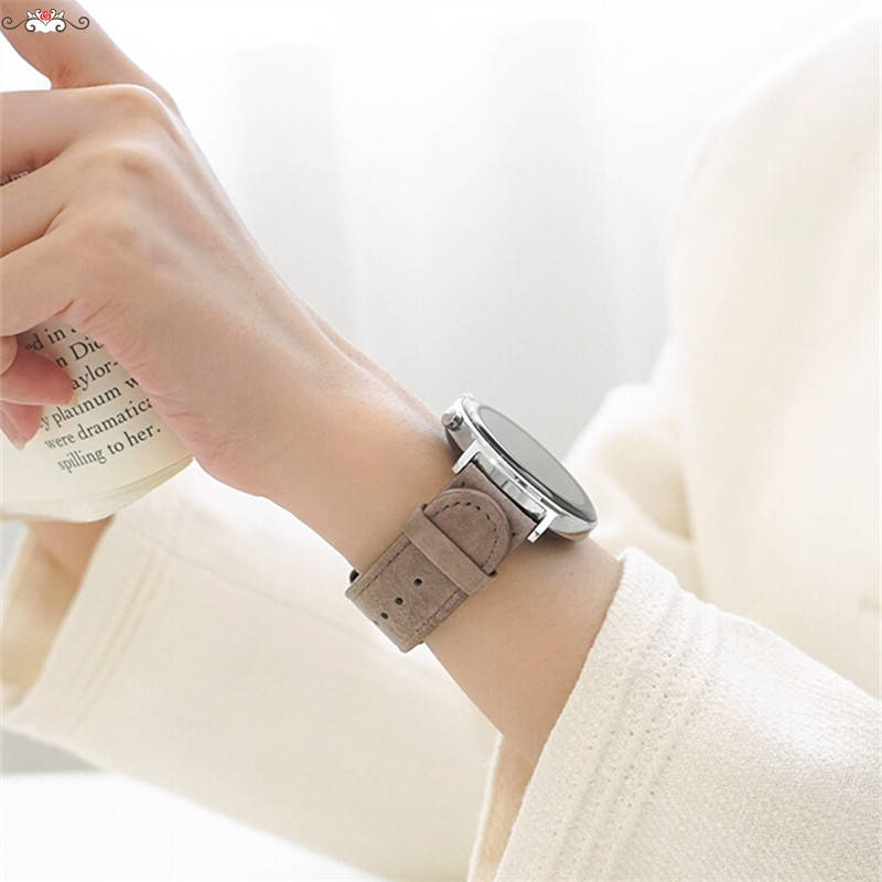 羊絨金屬扣錶帶 22mm 適用華米Amazfit GTR 4 3錶帶 時尚創意女款手錶帶