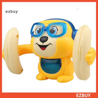 [EY] 翻轉玩具卡通動物造型聲控安全電動滾動猴子玩具嬰兒