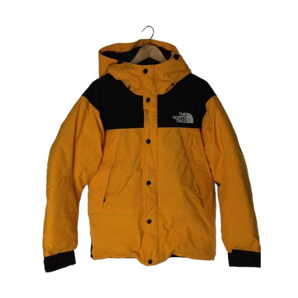 THE NORTH FACE 羽絨服 夾克外套ND91930尼龍 橘色 日本直送 二手