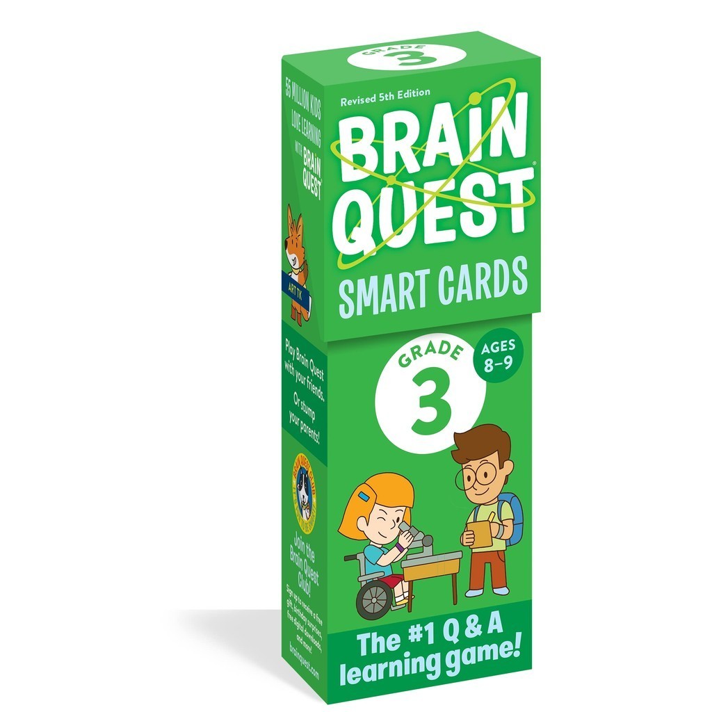 Brain Quest 3rd Grade Smart Cards Revised 5th Edition/Workman Publishing【三民網路書店】