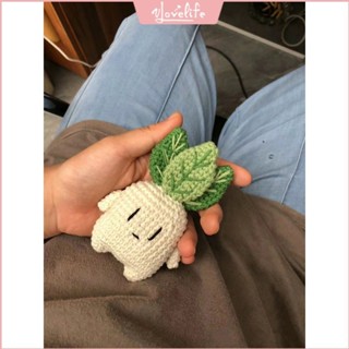 [Vlovelife]臺灣出貨 毛線編織 針織材料包 手工手作 新手初學手工編織diy材料包毛綫鈎針蘿蔔精掛件鑰匙扣包掛