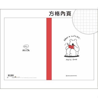 黑田桑25K加厚方格筆記(lovely day)紅【金石堂】