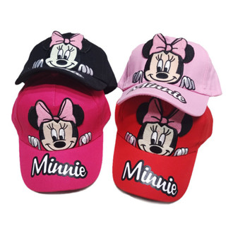Mickey Mouse兒童棒球帽/Minnie Mouse刺繡兒童鴨舌帽/遮陽帽子
