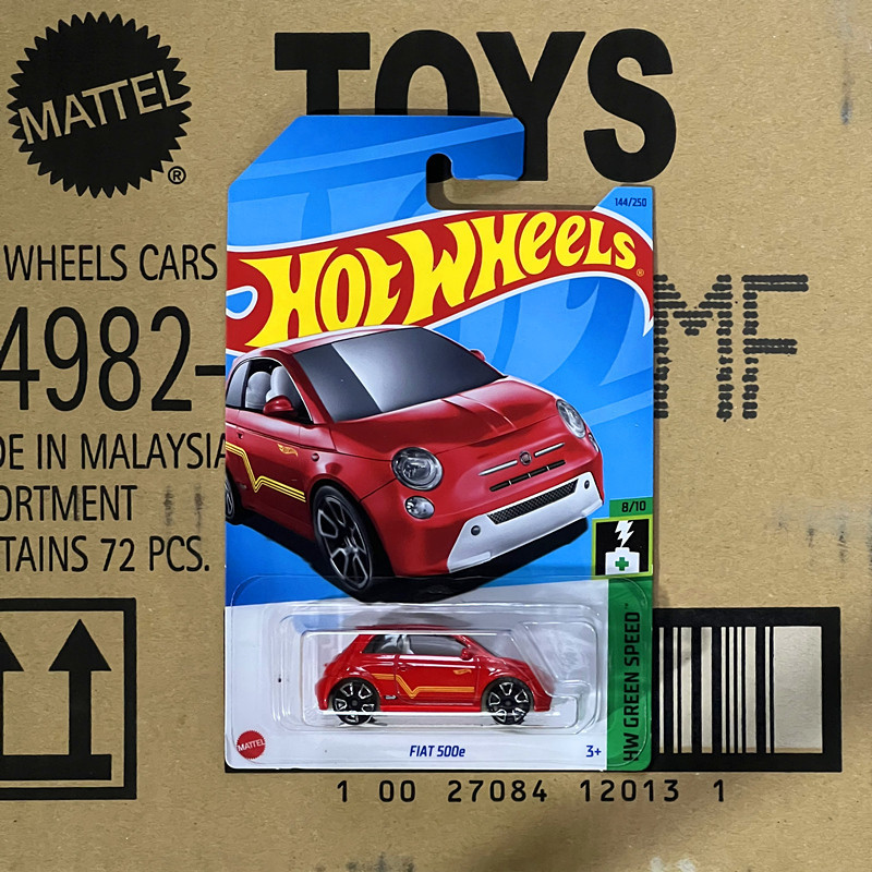 新品促銷144#2023M 風火輪HOTWHEELS FIAT 500e 菲亞特500e