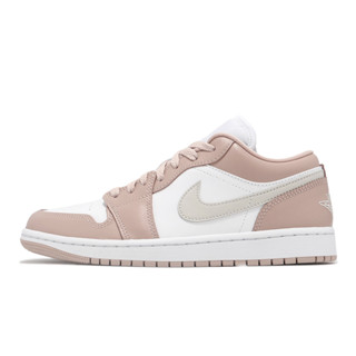 Nike 休閒鞋 Wmns Air Jordan 1 Low 女鞋 男段 粉白 AJ1 [ACS] DC0774-120