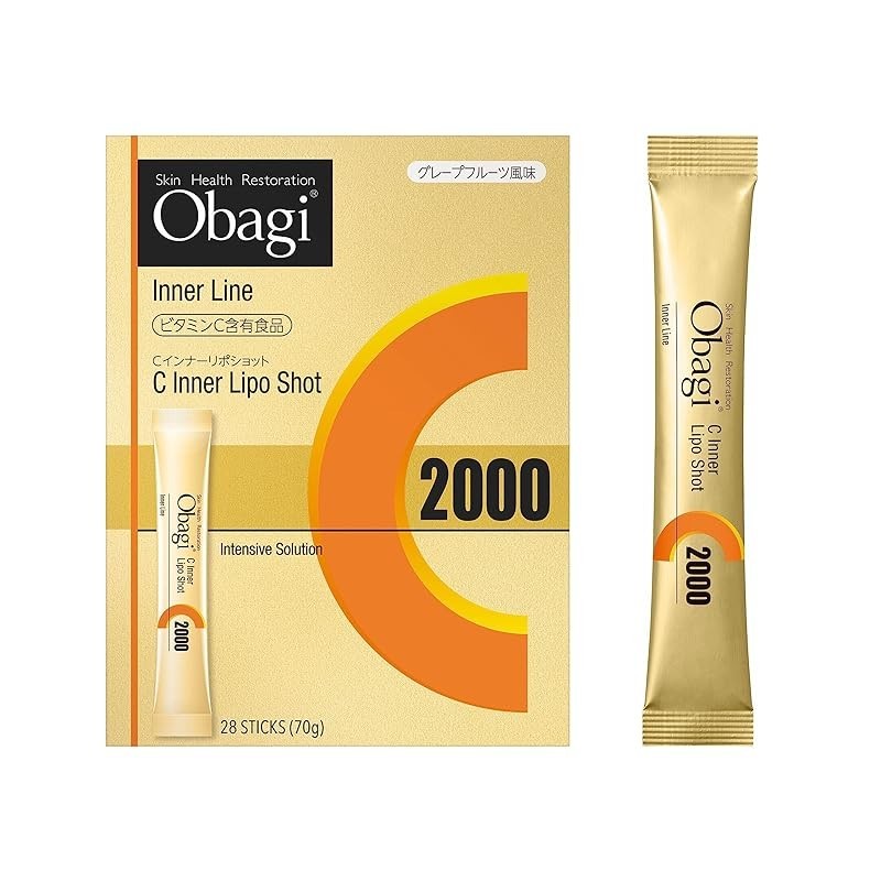 Obagi Obagi C Inner Liposhot（脂质体，含 2,000 毫克维生素 C，持续、高吸收） 颗粒型