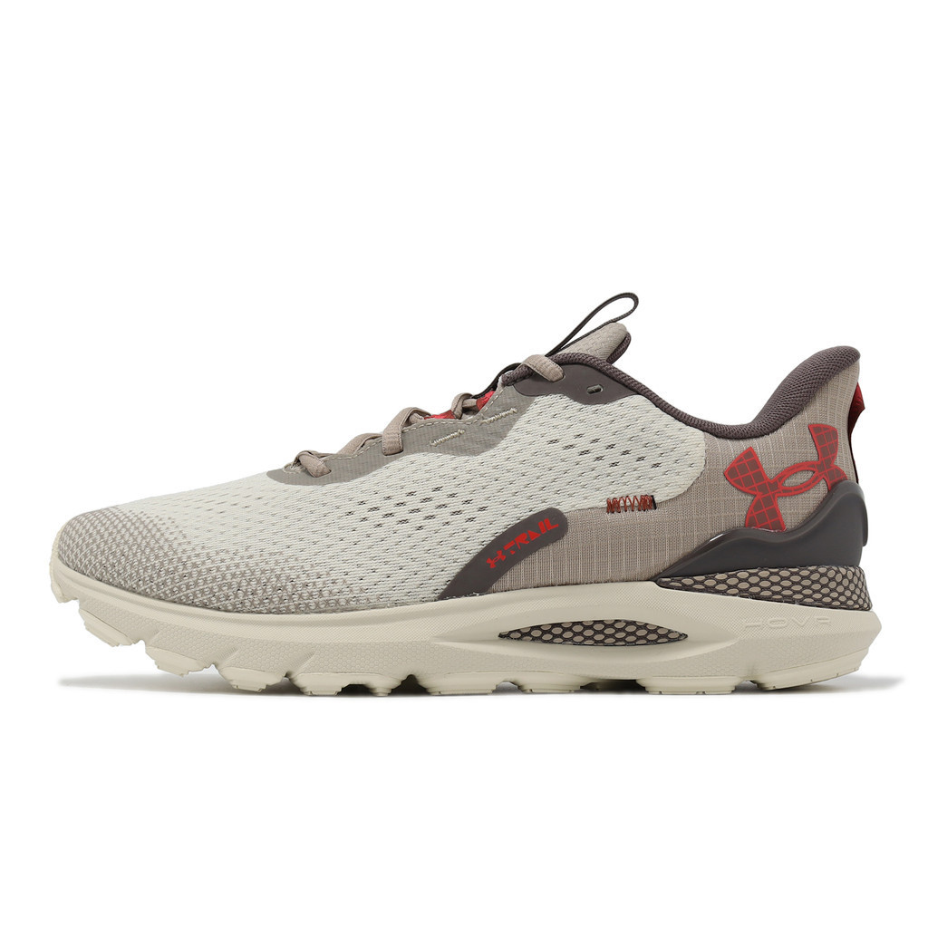 Under Armour 越野跑鞋 U Sonic Trail 男鞋 棕 戶外 UA【ACS】 3027764200