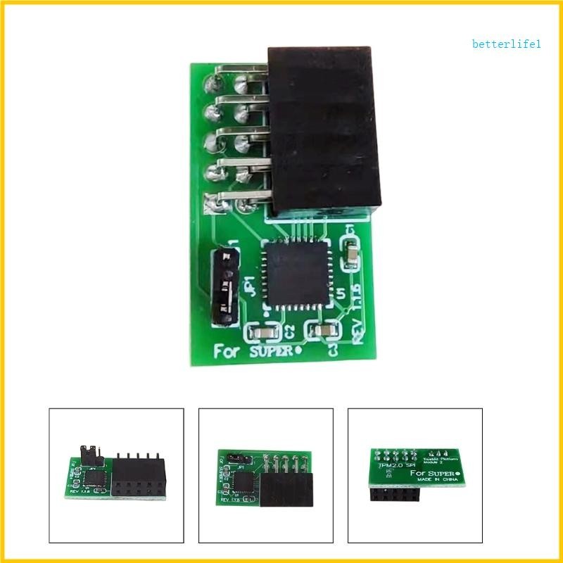 Btm 值得信賴的平台模塊 10Pin SPI TPM2 0 適用於 SuperMicro 10Pin SPI TPM2