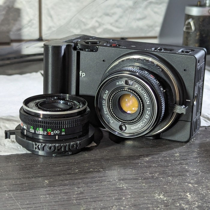 Fujica 38mm F2.8 L 卡口 Leica Lumix X Contax T T2 Fujifilm 柯尼卡