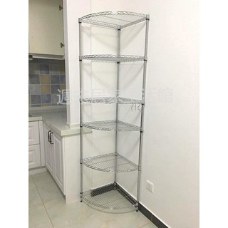 特價免運廚房轉角置物架落地多層三角牆角放鍋架子家用轉角扇形盆架收納架