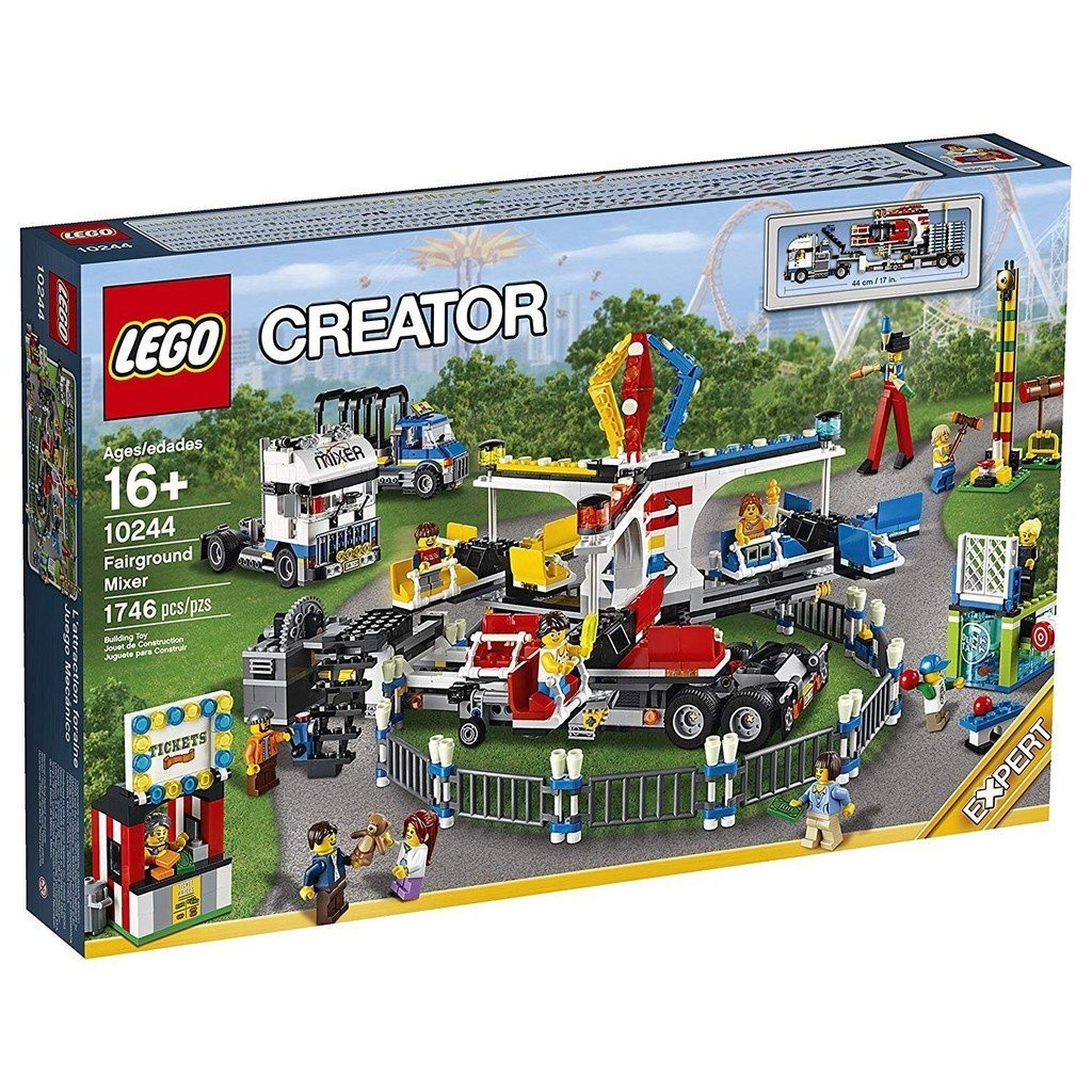 請先看內文 LEGO 樂高 10244 Creator系列露天流動遊樂園Fairground Mixer