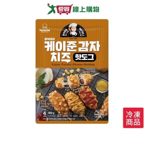 OKDU肯瓊風味馬鈴薯起司魚肉熱狗【愛買冷凍】