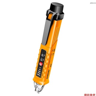 Aneng VD802 非接觸式交流電壓檢測儀測試儀儀表 12V-1000v 筆式電指示器 LED 插座電壓檢測器