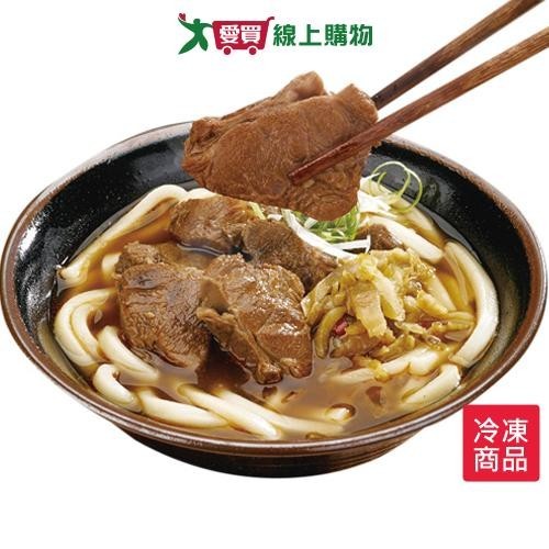 饗城紅燒香蔥牛肉麵650G/包【愛買冷凍】