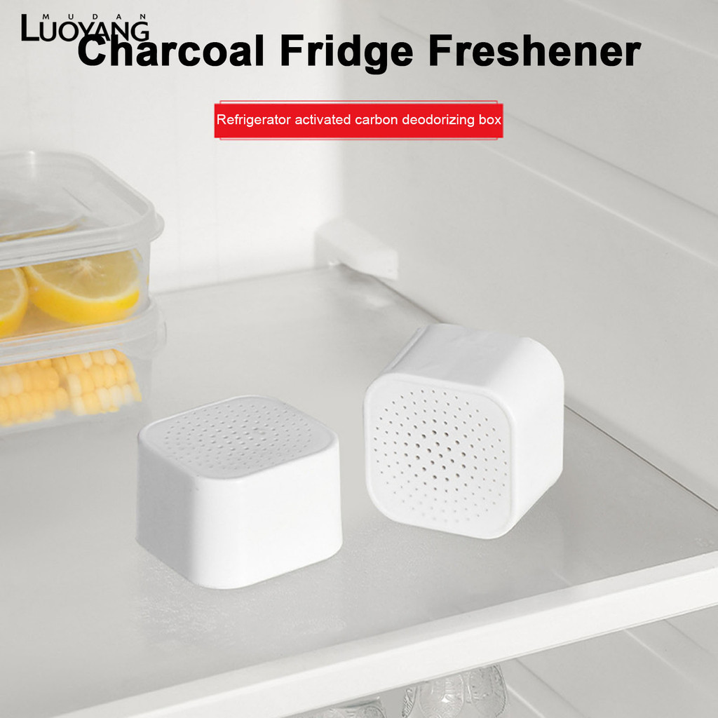洛陽牡丹 12個裝可放可貼兩用冰箱活性炭除味盒廚房櫥櫃便攜迷你去味盒
