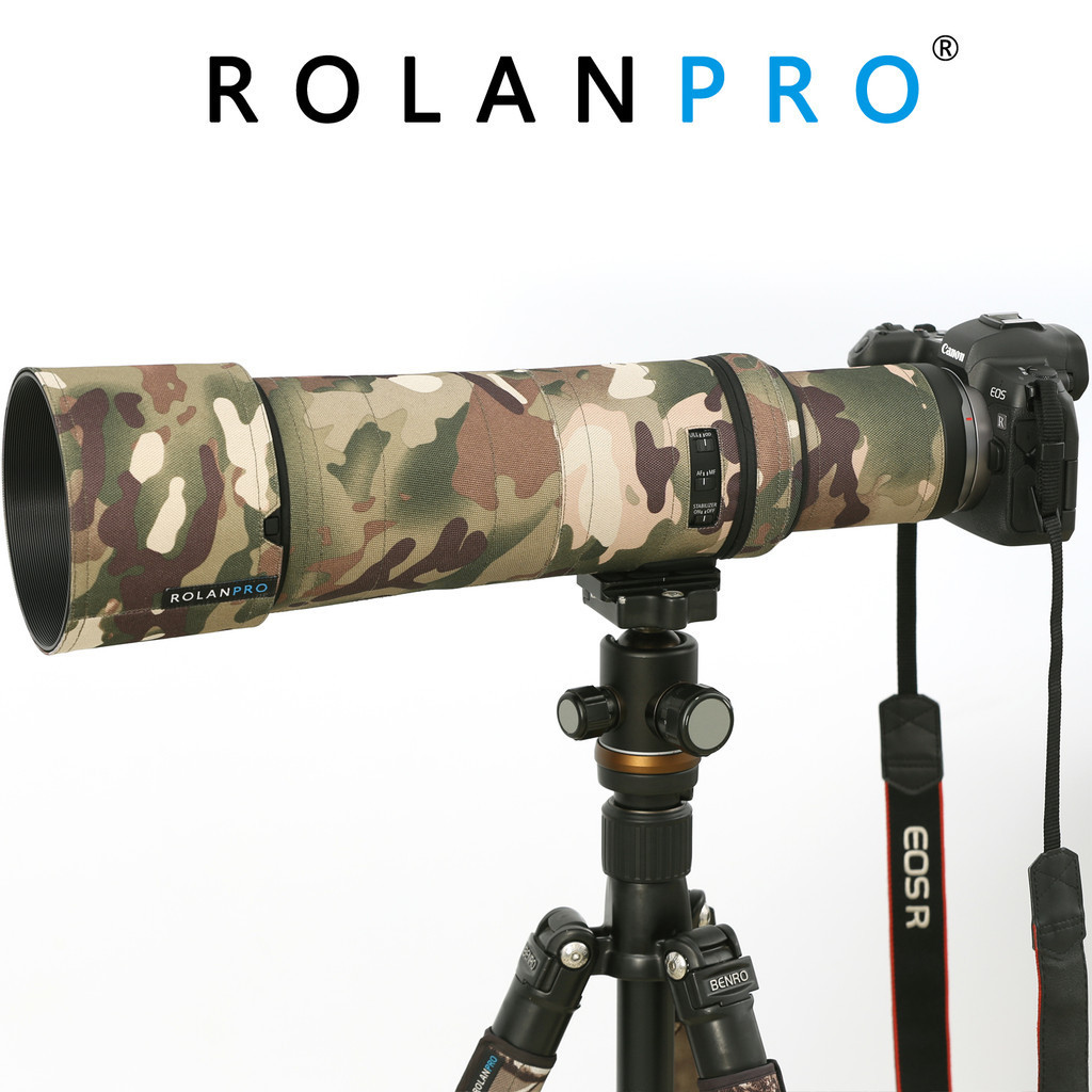 【熱賣 相機炮灰】佳能Canon RF800mm F11 IS STM鏡頭炮衣 ROLANPRO若蘭炮衣