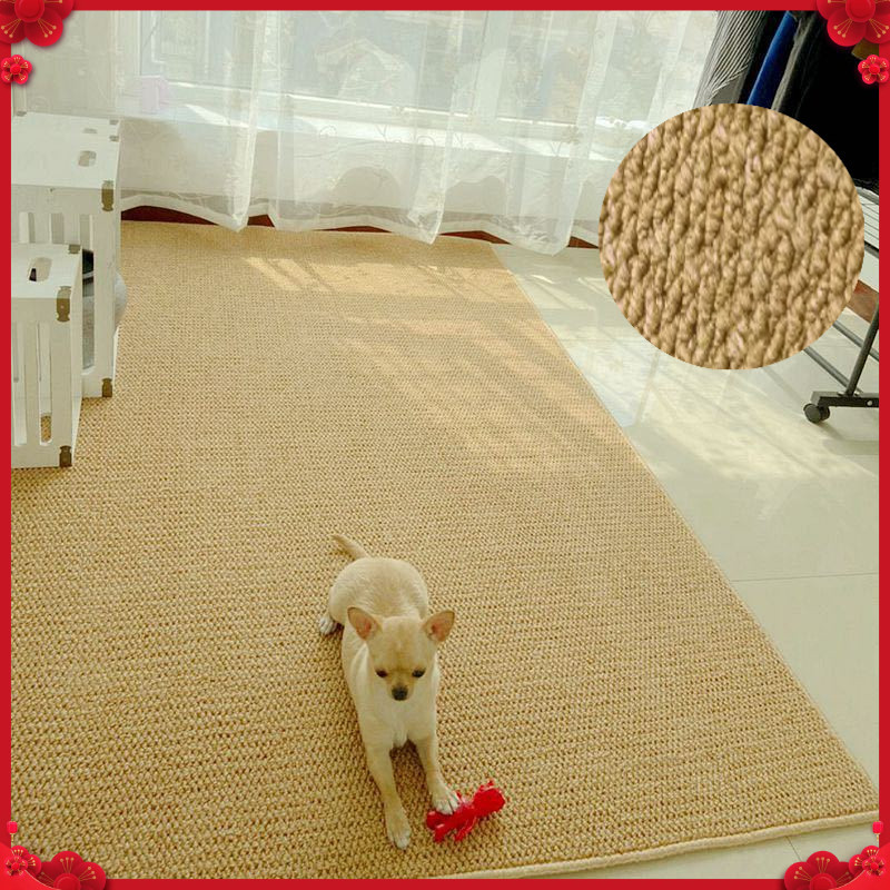 【新款限時優惠】日式地毯 仿劍麻貓爪板地墊 地毯 臥室床邊地毯 家居客廳裝飾 沙發毯 臥室軟地墊 書房地毯 客廳地墊 遊