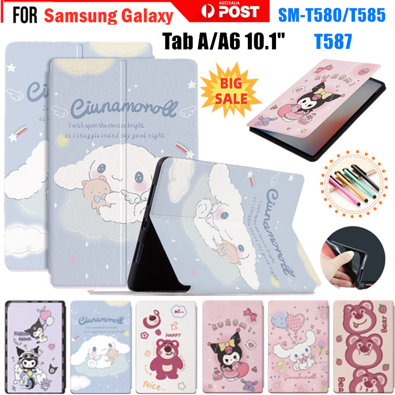 SAMSUNG 適用於三星 Galaxy Tab A/A6 10.1 2016 SM-T580 SM-T585 智能支架