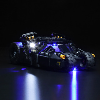 【精品燈飾】適用於樂高76239暗黑騎士蝙蝠俠戰車積木模型DIY發光燈飾配件LED