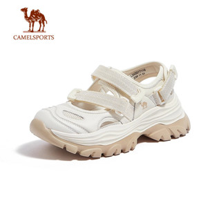 CAMEL SPORTS駱駝 女士休閒運動鞋 鏤空網眼魔術貼涼鞋