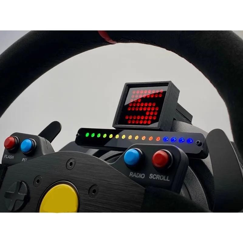 Pc 模擬賽車遊戲儀表板顯示儀表適用於 Thrustmaster T300 適用於羅技 G29 G27 SIMAGIC