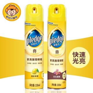 【碧麗珠】家具護理噴蠟330mL-(清新檸檬/百花清香) 家具保養 實木保養 家具保養 皮革保養 汽車內飾保養