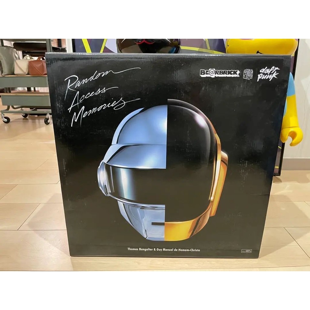 BE@RBRICK Bearbrick 庫柏力克熊 Daft Punk 傻瓜龐克 400% 日本直送 二手