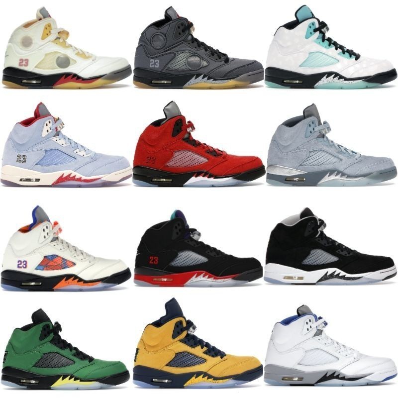 Air Jordan 5 復古優質中性籃球鞋運動鞋