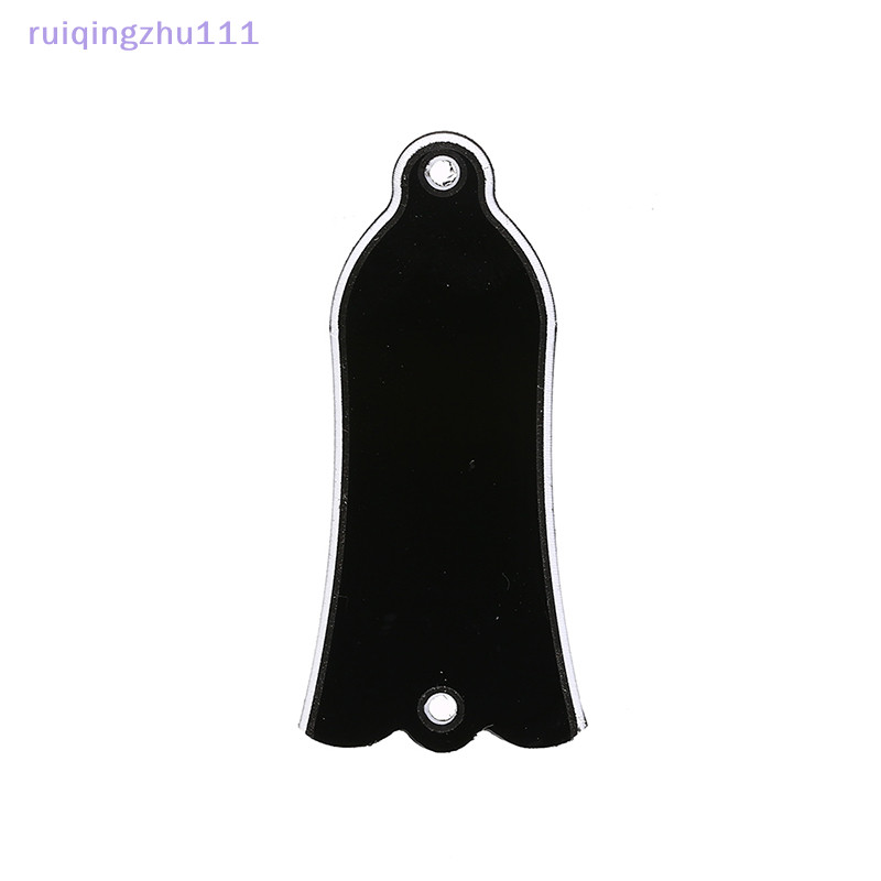 [ruiqingzhu] 2 孔鐘形 PVC 桁架桿蓋板用於吉他黑色的滾動板 [TW]