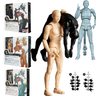 人體模型 SHF 身體坤手繪工具娃娃模型可動關節 DM 身體陳可動人偶 BJD 娃娃