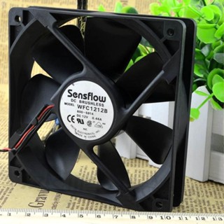 【冰峰散熱】臺達 Sensflow 12025雙滾珠散熱風扇12V 0.44A WFC1212B 12cm 2線