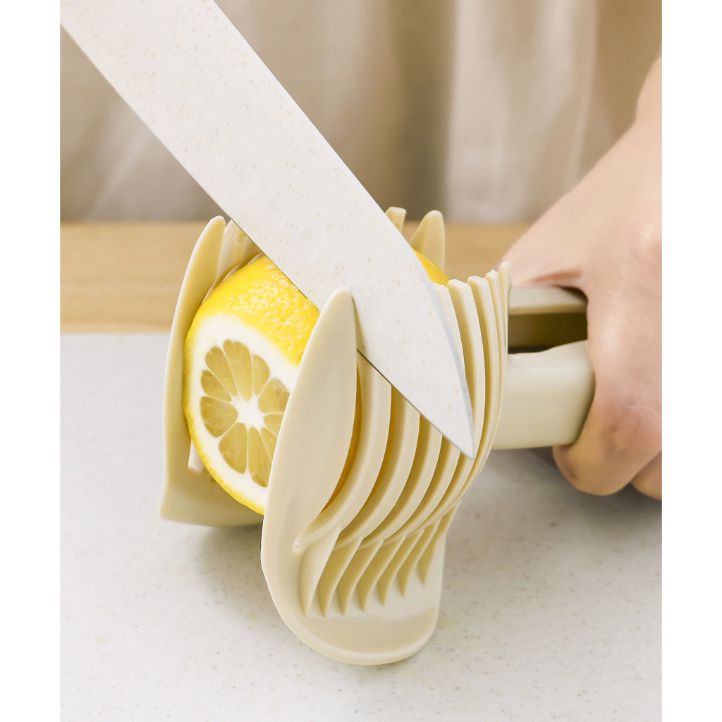【日本進口正品】3COINS 蔬果切片器 多功能切片器 蕃茄切片器 水果切片器 檸檬切片器 省時料理【J-3C197】