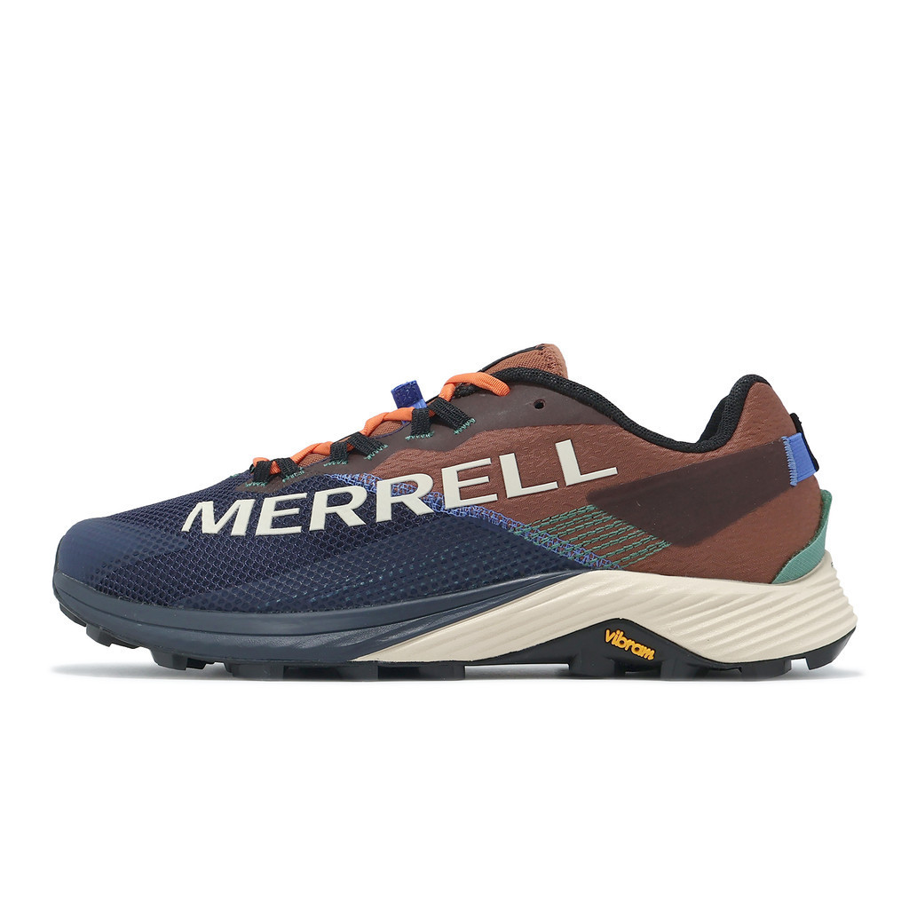 Merrell 越野跑鞋 MTL Long Sky 2 深藍 咖啡 反光 黃金大底 男鞋 【ACS】 ML068163