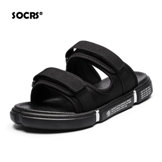Socrs 夏季男士涼鞋防滑橡膠鞋底沙灘透氣厚底高品質