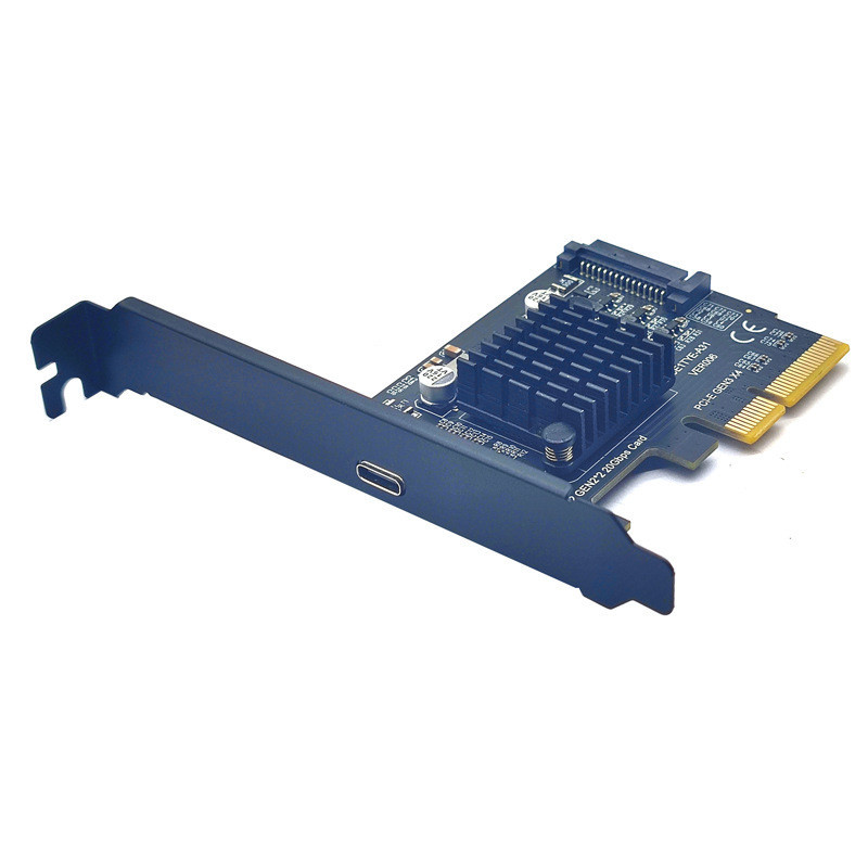 USB3.2擴展卡GEN2x2 20Gbps PCI-E 4X轉接TYPE-C祥碩ASM3242芯片USB拓展