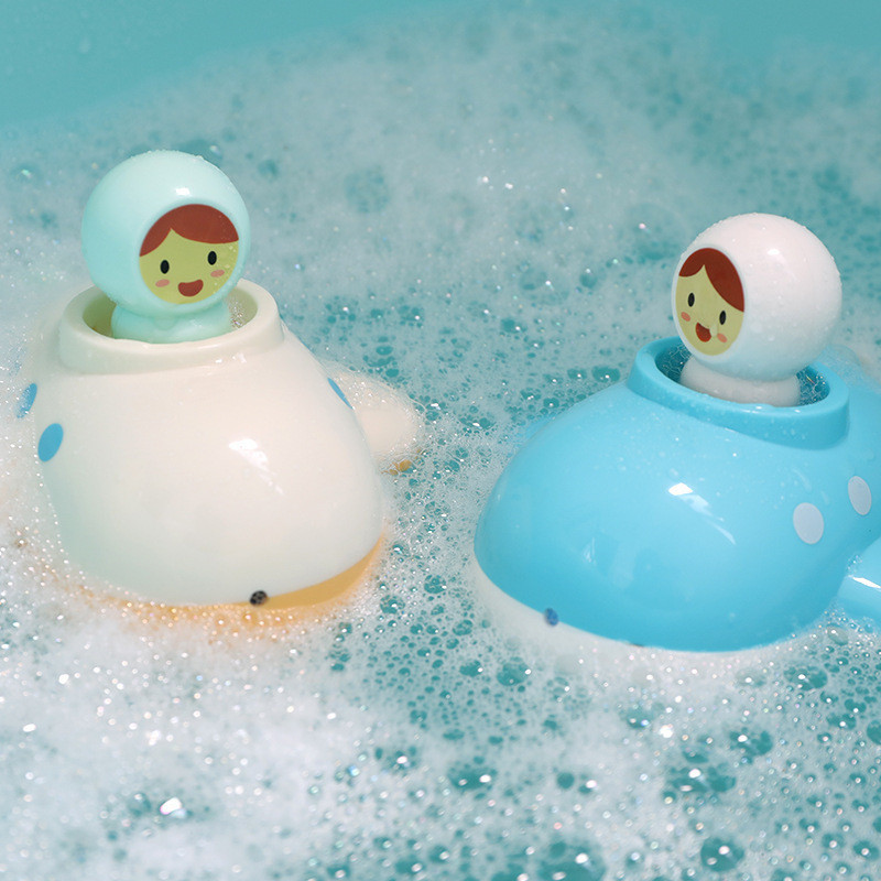 寶寶洗澡玩具 潛水艇發條噴水戲水玩具 浴室洗澡玩具