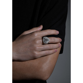 泰銀 龍頭 戒指 男 個性 霸氣 開口 可調整 精品 單身 復古 戒指