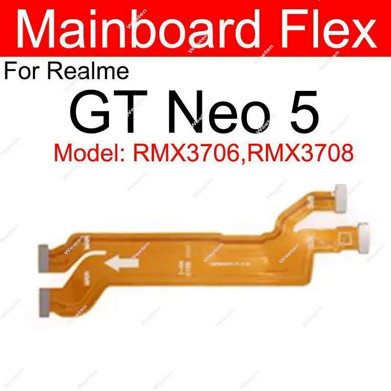 適用於 Realme GT Neo5 Neo 5Se LCD 主板排線主板 LCD 屏幕顯示排線更換