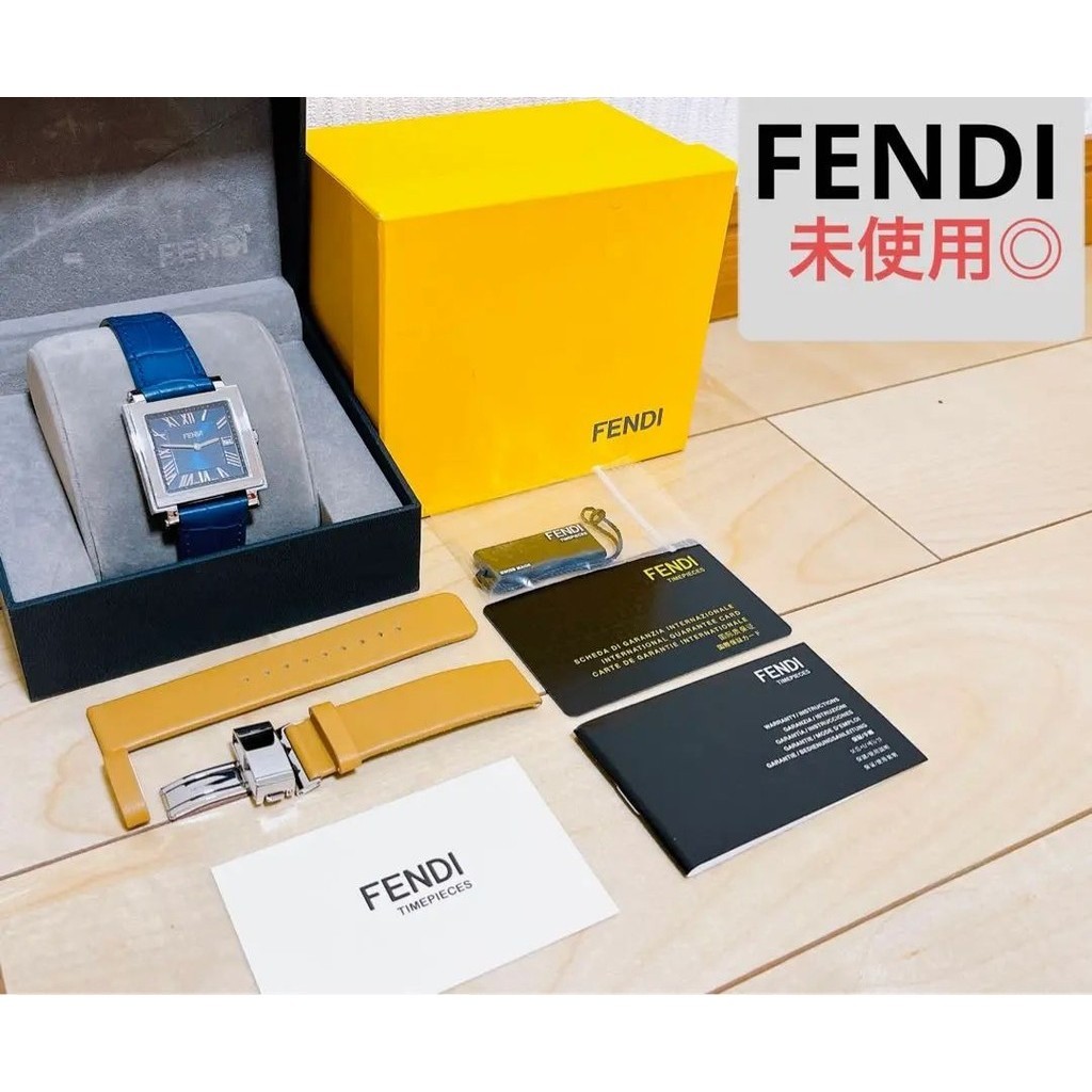 近全新 FENDI 芬迪 錶帶 手錶 mercari 日本直送 二手